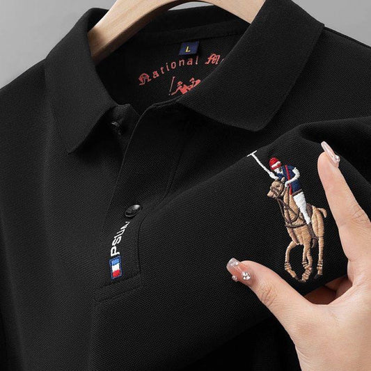 RoyalMesh Polo T-Shirt [Black]