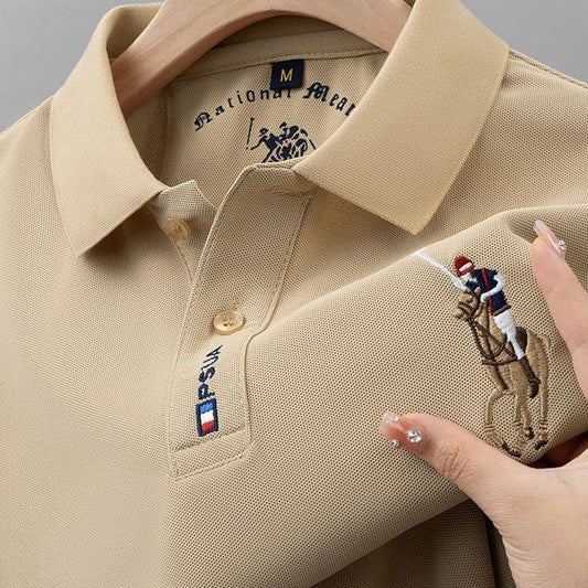 RoyalMesh Polo T-Shirt [Light Brown]