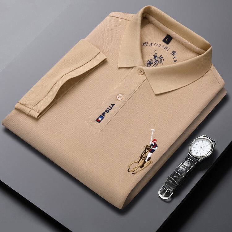 RoyalMesh Polo T-Shirt [Light Brown]
