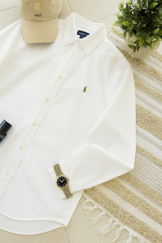 Pure Luxe Cotton Shirt - Premium Edition [White]