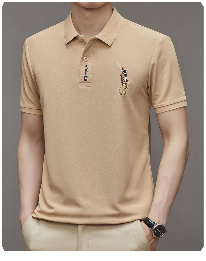 RoyalMesh Polo T-Shirt [Light Brown]