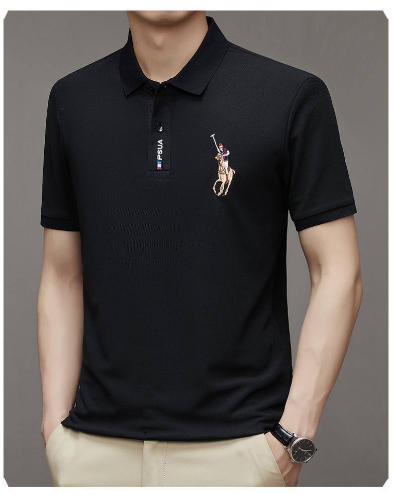 RoyalMesh Polo T-Shirt [Black]